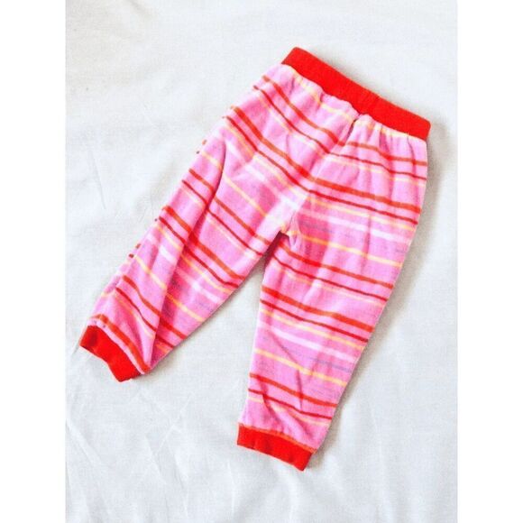 H&M Baby Toddler 12-18 Months Knit Velour Striped Bottoms BUY 2 GET 1 FREE - Picture 2 of 3
